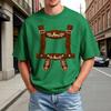 Men's Summer Crew Neck T Shirt Oktoberfest Print Short Sleeve Casual Comfortable Lightweight Tee for Outdoor Activities