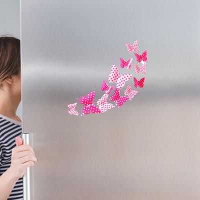 12 Pcs 3D Wall Stickers Butterfly Fridge Magnet Wedding DIY Home Room Decor ADM