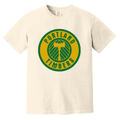 Portland Timbers T-shirt Zwaar Vintage Kleuren | NASL Voetbalteam