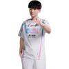 Li Ning E-Sports Series BLG Team Classic Comfortable Letter Pattern Raglan Short Sleeve T-Shirt Unisex Tops Off-White ATSU667-1