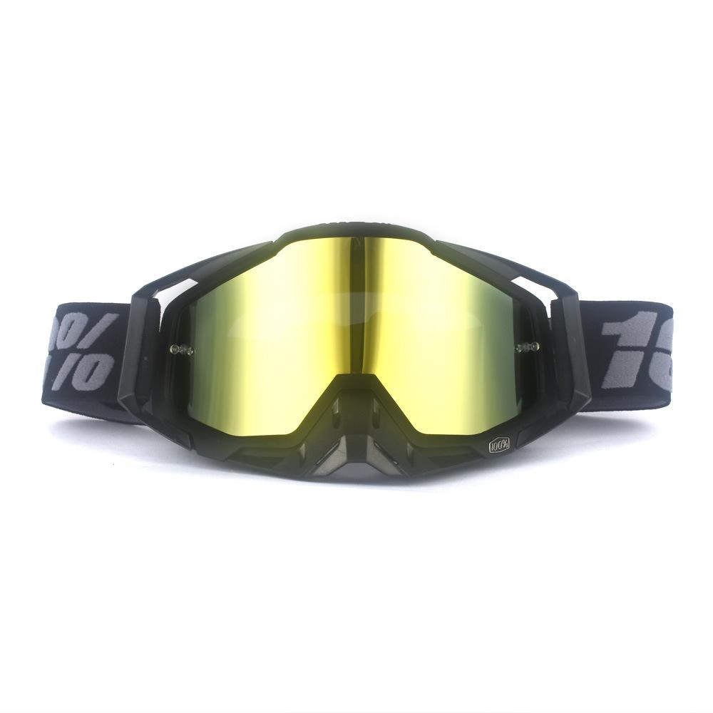Motorcycle Goggles Color Off-road Helmet Goggles Windproof Sand Riding Glasses Ski Goggles