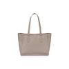 Le Foulonné 34 Solid Color Leather Tote Bag Shopping Bag Shoulder Bag Women Tote Dove-Grey 10141021P55