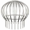 Gutter Leaf Guard 2 pcs Silver 160 mm Stainless Steel