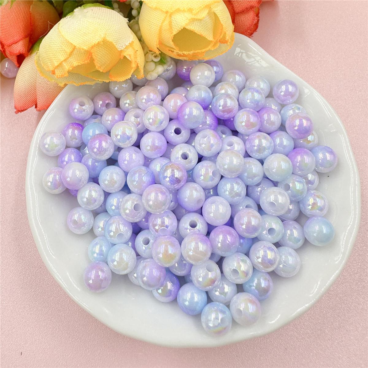 

Акриловые браслеты, ожерелья, серьги, аксессуары для изготовления ювелирных изделий, круглые 5,9 мм, материал ручной работы, свободные бусины для самостоятельной работы, 400 шт., аксессуары