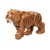non-toxic Locking Dinosaur Animals Tiger Leopard Polar Bear Elephant Shark Black Camel Building Blocks Toys For Children Animal Locking