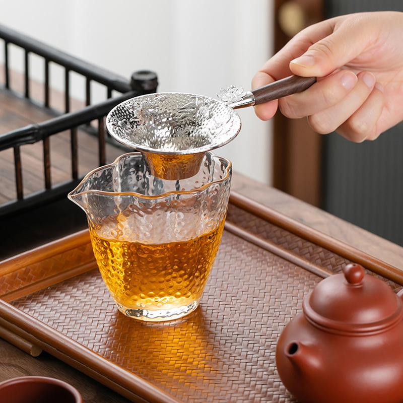 Metal Mesh Tea Strainer Stainless Steel Filter Sieve Teaware Lace Tea Drain Useful Tea Infusers Kitchen Accessories