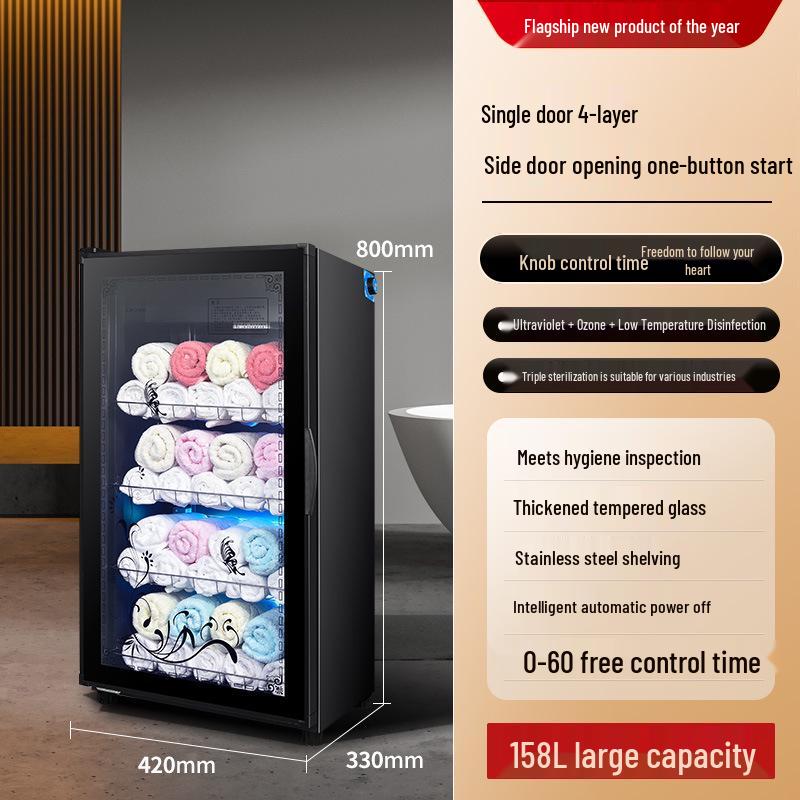 Single Door UV Sterilization Cabinet for Barber Shops and Salons
