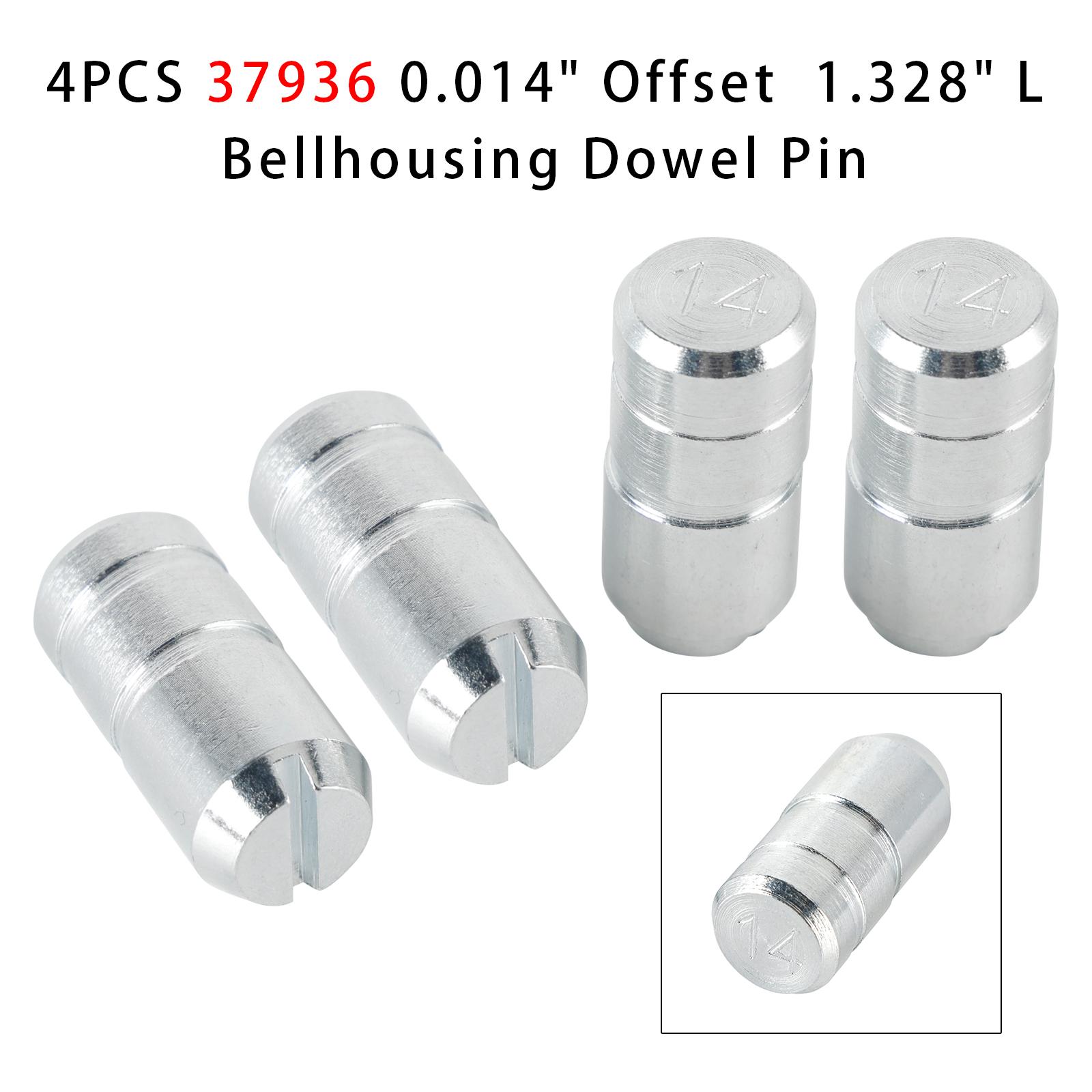 4PCS 37936 0.014  Offset  1.328  L Bellhousing Dowel Pin