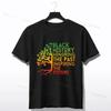 Black History Month Retro Trendiges Bedrucktes Grafik-T-Shirt Kurzarm Rundhals Reines Baumwoll-T-Shirt für Tägliche Aktivitäten Geschenk Für Männer