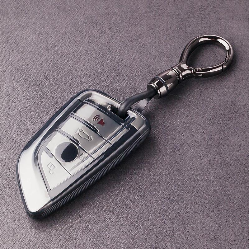 BMW Key Case for 3, 5, 7 Series, X2, X3, X5, and i3 - Elegant Men's Accessory with High-End Feel.