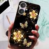 For Xiaomi Redmi 13C 5G Case Black Silicone Bumper Wolf Lions Soft TPU Covers for Xiaomi Redmi 13C 5G Funda Coque Protective
