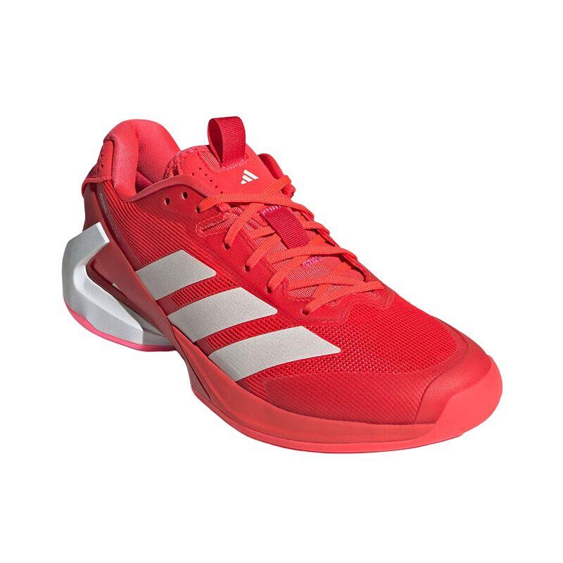 Adidas Adizero Ubersonic 5 Comfortable Versatile Low-Top Tennis Shoes Women Sneakers Red IH8105