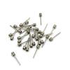 50PCS Stainless Steel Sports Ball Inflating Pump Pins Soccer Football Basketball Air Valve Adaptor Needle for Inflatable Sports