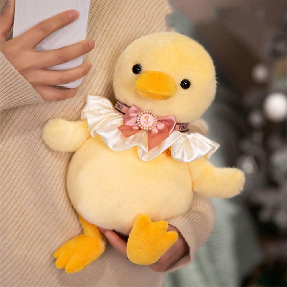 Fluffy Hug Animal Stuffed Doll Soft Frog Plush Stuffed Toy Cute Yellow Chick Plush Toys  Home Decor