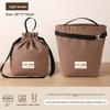 Large Capacity Lunch Box Bag Waterproof Insulated Bag Portable Thickened Handbag for Students And Office Workers