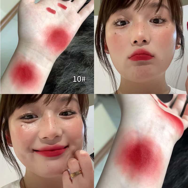 HERORANGE Traumfänger Samt-Lipgloss Matt Nebeliges Nude – Nicht abfärbender, aufhellender Lippenstift für einen natürlichen Look