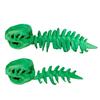Accessori Pet Trick or Treat Costume Scheletro di Dinosauro Gatto, Outfit con Cappuccio Peluche, Costume Carino Spaventoso Leggero per Gattini Abbigliamento Halloween per Gattini