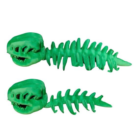 Accessori Pet Trick or Treat Costume Scheletro di Dinosauro Gatto, Outfit con Cappuccio Peluche, Costume Carino Spaventoso Leggero per Gattini Abbigliamento Halloween per Gattini