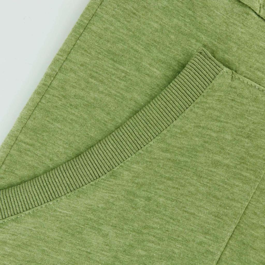 Women's Fashion Loose Casual Long Sleeve V-Neck Solid Colour Pocket Jumpsuit