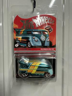 Hot Wheels Volkswagen Drag Bus RLC Diecast Car Volkswagen World Bus T1 Drag Bus