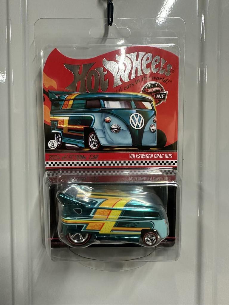Hot Wheels Volkswagen Drag Bus RLC Diecast Car Volkswagen World Bus T1 Drag Bus