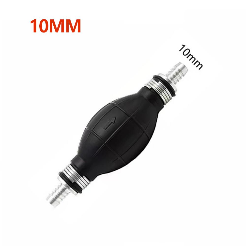 8/10mm Universal Fuel Pump Rubber Manual Liquid Oil Transfer Pump Petrol Diesel Hand Primer Bulb for Car Marine Outboard