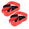 2Pcs Fun Outdoor Sports 3 Legged Race Bands Giant Footstep Tram for Game Activities