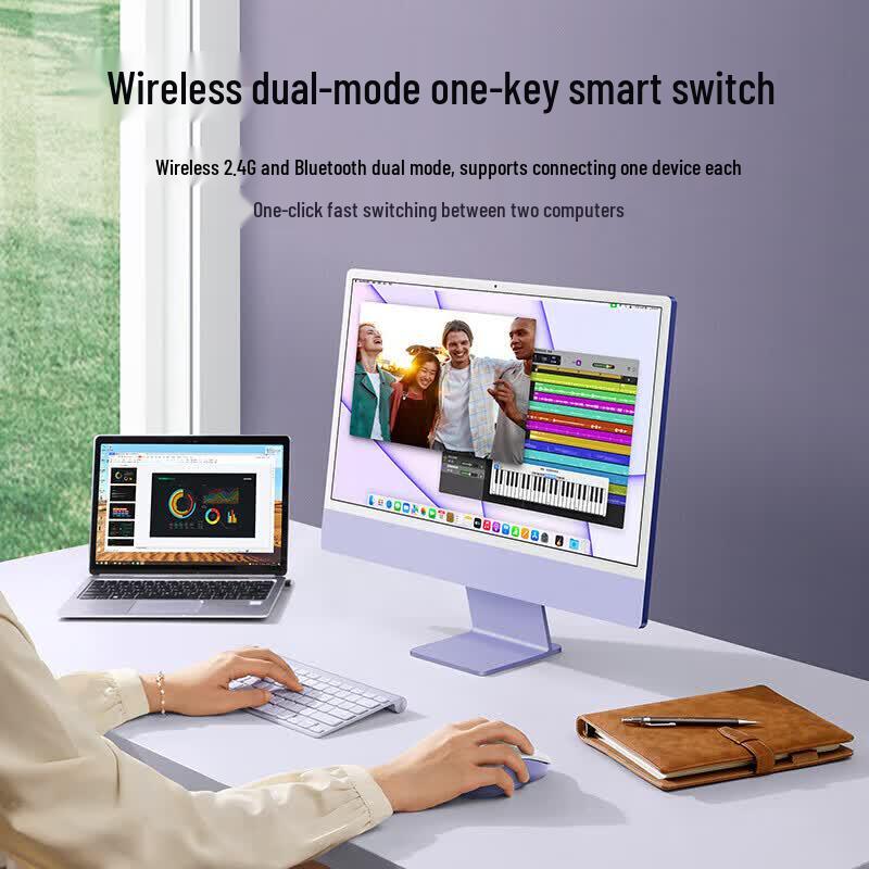Ugreen MU002 Dual Mode Wireless Bluetooth Mouse