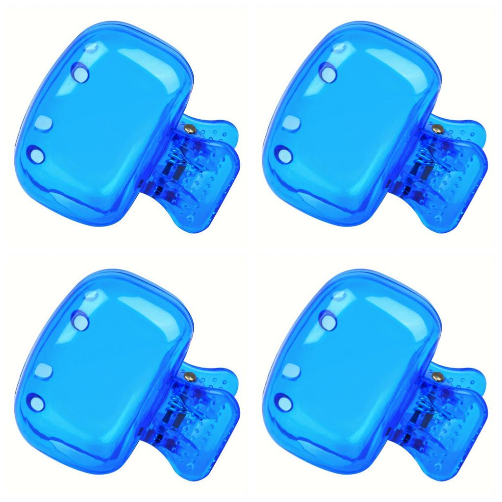 Multi Color Toothbrush Storage Clip Travel Toothbrush Protective Cap Portable Plastic Clip Toothbrush Box, Travel Accessories