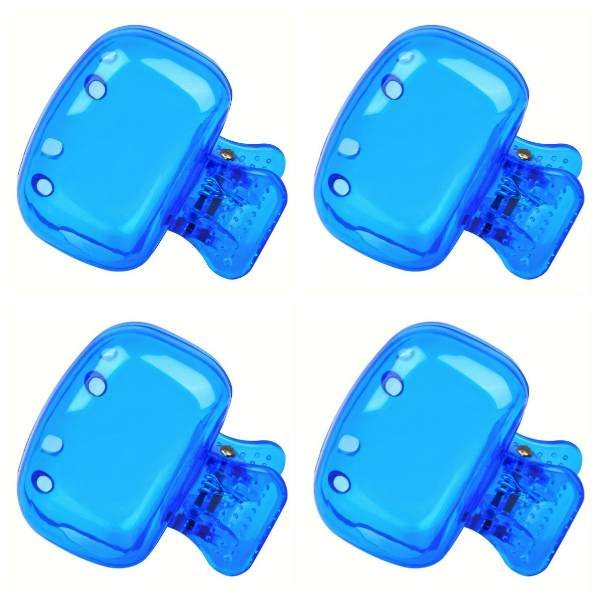 Multi Color Toothbrush Storage Clip Travel Toothbrush Protective Cap Portable Plastic Clip Toothbrush Box, Travel Accessories