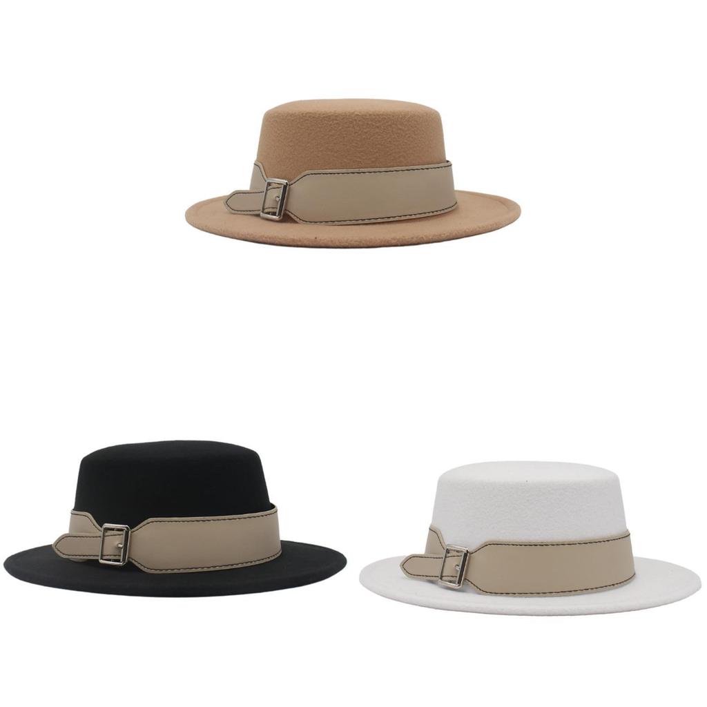 Wool Felt Beret For Women Men With Sunproof Breathable Waterproof Stylish Fashion Accessory For Spring Summer