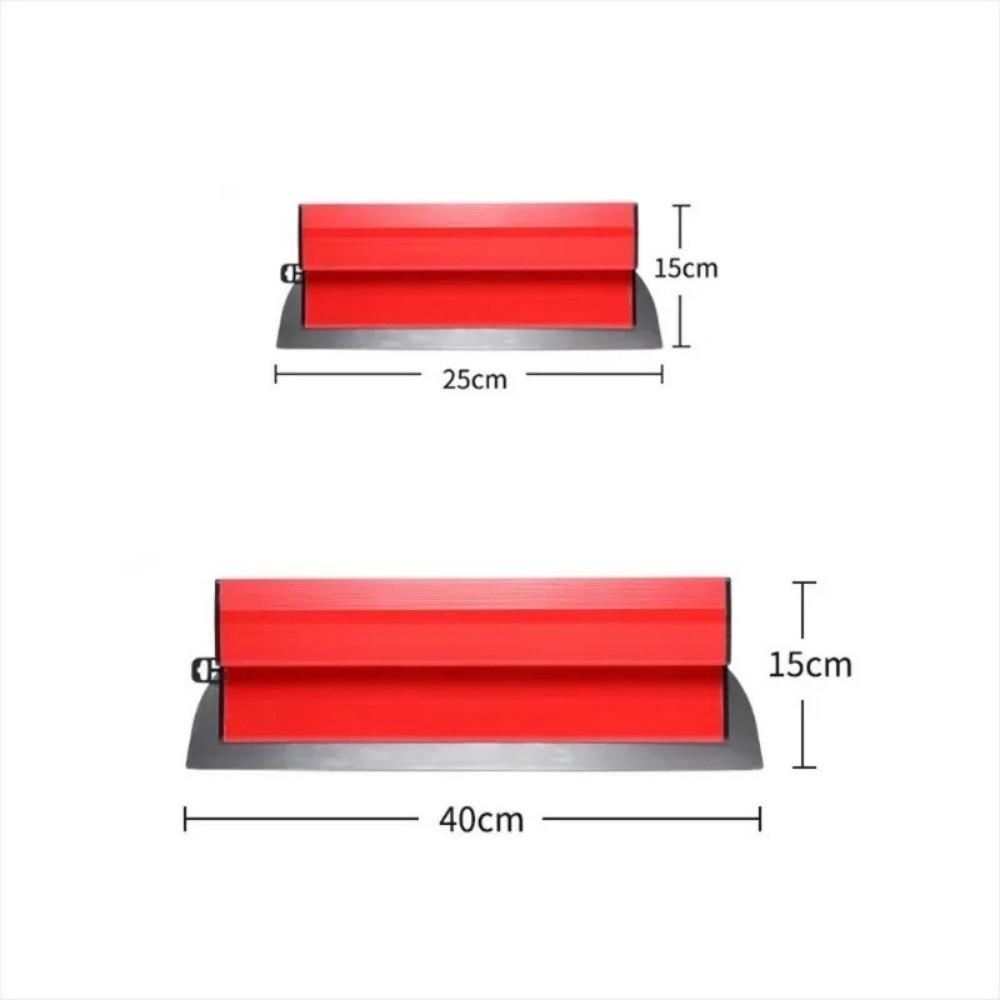 25/40CM Drywall Smoothing Spatula Stainless Steel Painting Finishing Skimming Leveling Scraper Putty Scraping Tool
