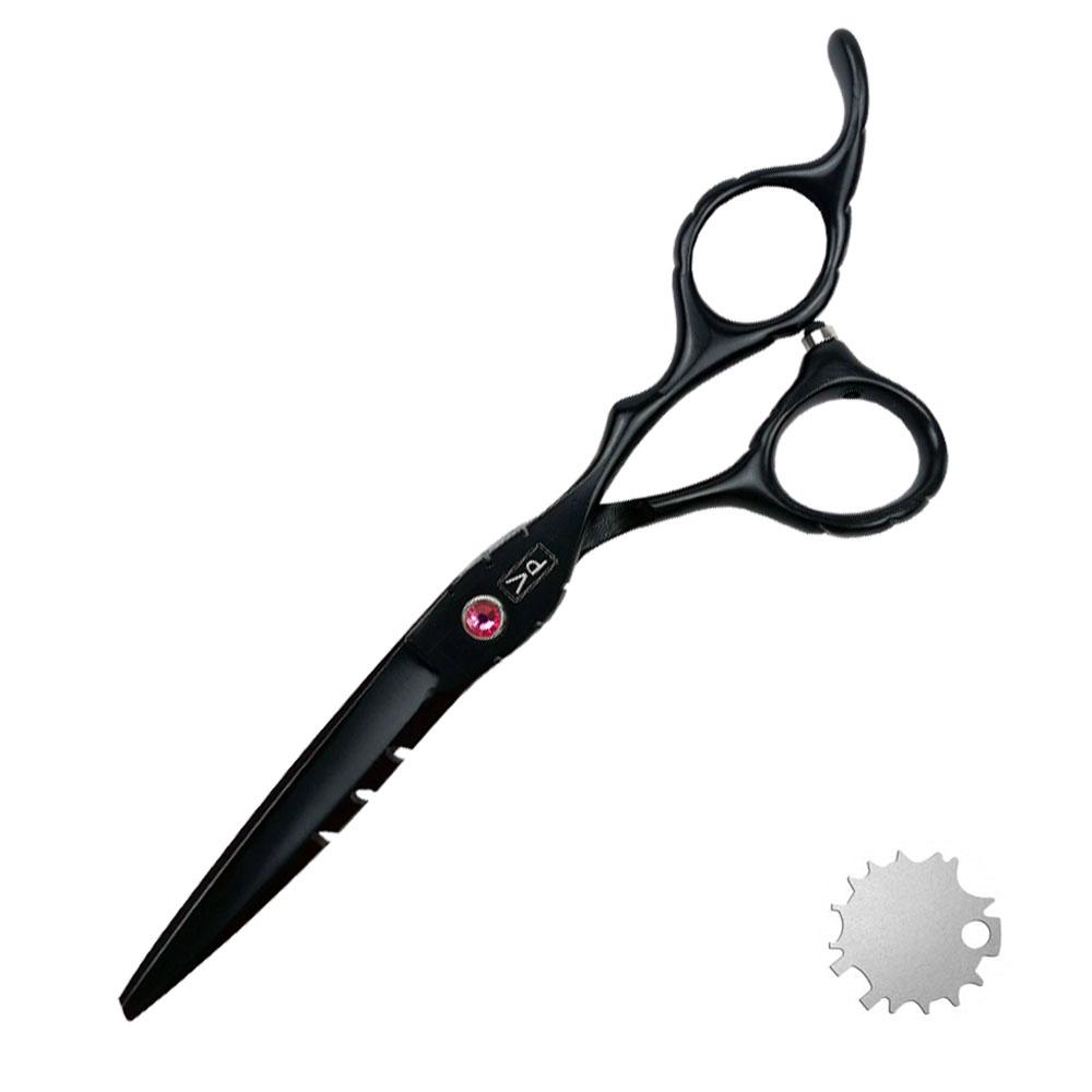 Profesjonalny Zestaw Nożyczek Fryzjerskich Nożyczki do Włosów Salon Fryzjerski Fryzjer Grzebień z Ogonkiem Peleryna do Włosów Grzebień do Strzyżenia Narzędzie do Stylizacji