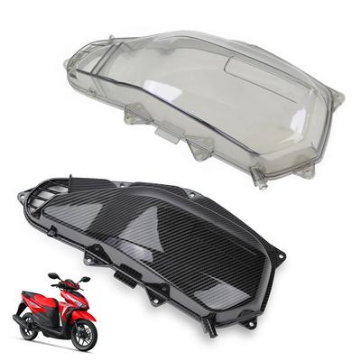 För Honda Click 125/150 V2 Game Changer Motorcykeltillbehör Luftfilterkåpa Luftrenare Skydd Skydd Kolfiber