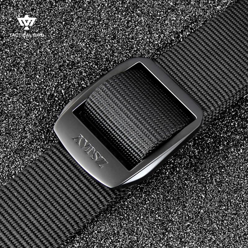 Zhanshuniao R18 (Men's Specific) Nylon Belt, Outdoor Sports Casual Fabric Belt, Canvas Trouser Belt, Cargo Pants