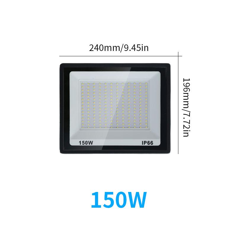 LED Floodlights 10W 20W 30W 50W 100W 200W Flood Light AC220V/110V Waterproof Outdoor Wall Garden Spotlight Reflector Focus Lamps