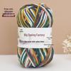 Gradient-Dyed Baby Velvet Cotton Yarn for Crochet and Knitting