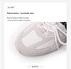 2024 Autumn Women's Dexun Leather Sneakers: Two-Color Laces, Forrest Gump Style, Casual Dad Shoes