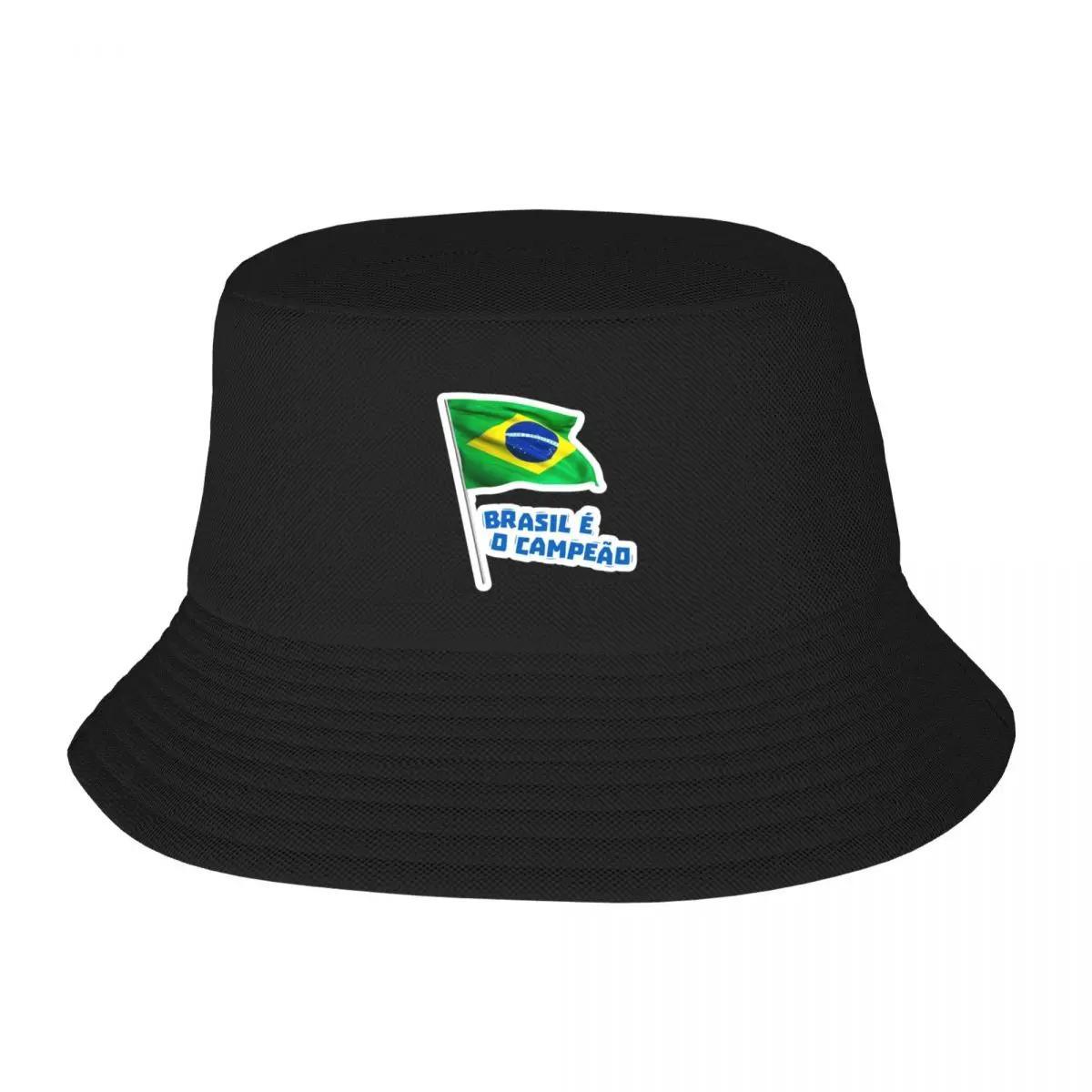 New Brazil Campao Bucket Hat Visor Wear Ladies Unisexs