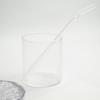 Heat Resistant Glass Clear Colorful Christmas Decoration Party Supplies Drinking Straw Bar Tools