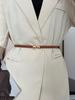 Thin Elegant Womens Fashion Belt For Dresses And Coats In Colors Stylish