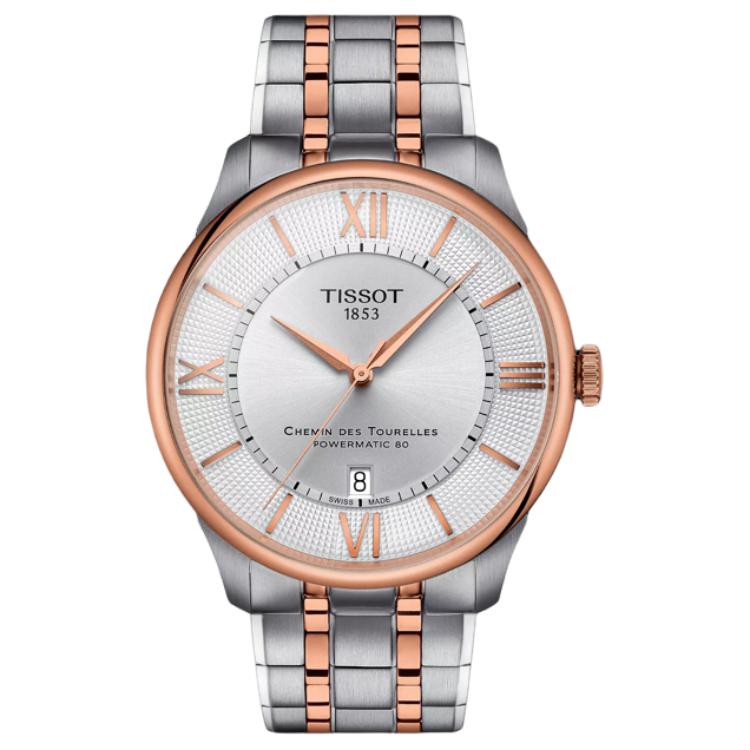 

Мужские часы TISSOT Коллекция Tourelles T139.407.22.038.00 Silver Dial