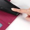 Wallet Case for 600 Lite 5G - Leather/PU, Red, With Lanyard