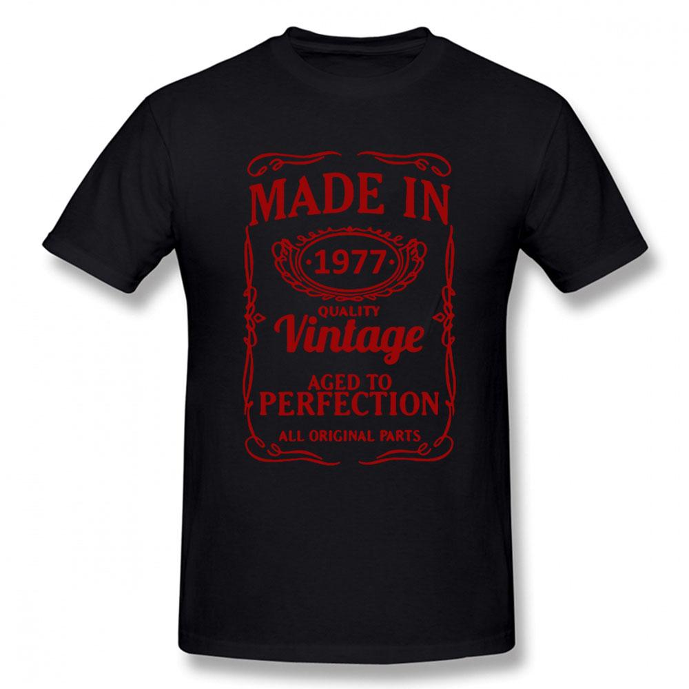 1977 Limited Edition Cool Funny T Shirt Unisex Short Sleeves Hip Hop Vintaged Oneck Cotton T Shirts