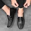 Genuine Leather Men Casual Shoes Soft Moccasins Men's Flats Fashion Brand Men Loafers Breathable Driving Shoes