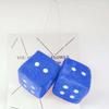 Car Dice Plush Hanging Decoration, Fuzzy Dice, Car Mirror Decoration, Car Decoration, Dice, Car