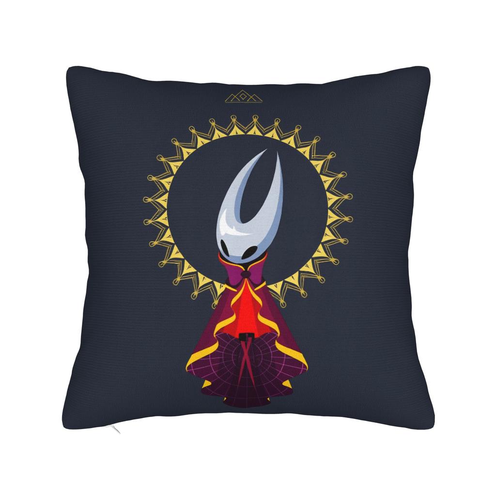 Hollow Knight Silksong Pillow Case Square Pillow Cover For Sofa Car Home Decor Morden Cushion Cover