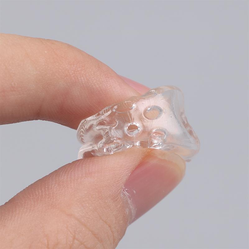 10Pcs Silicone Toe Caps Protectors Anti-Friction Breathable Toe Covers Prevents Blisters Bunion Corrector Foot Care Pedicure Too