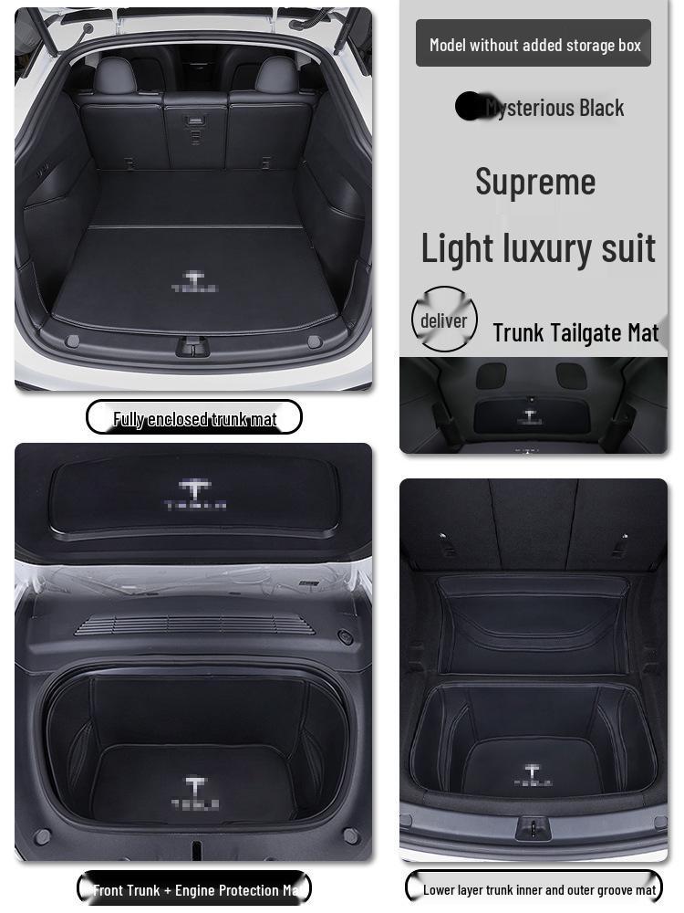 Full Coverage Trunk Mat for Tesla Model Y - Maodou Accessories