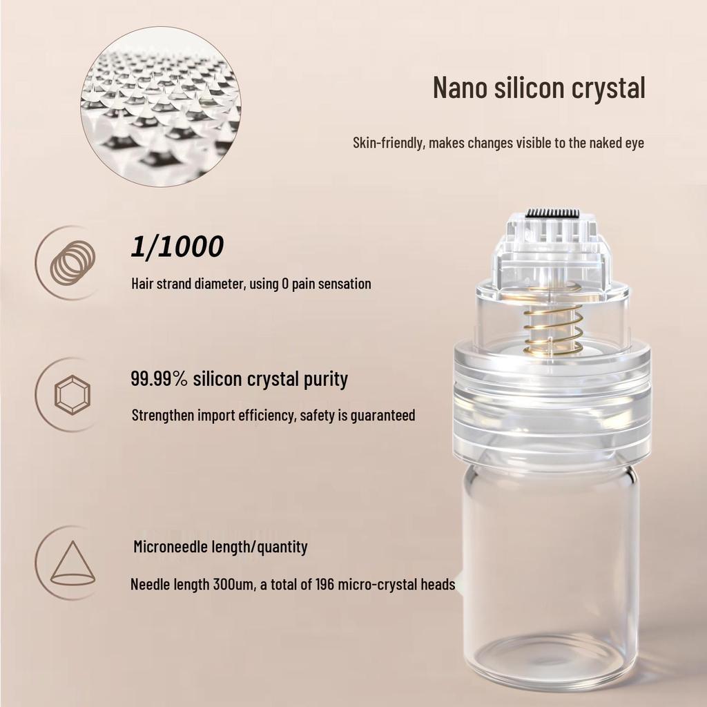 JM Microcrystalline Nano Derma Pen with Silicon Crystal for Non-Invasive Skin Enhancement